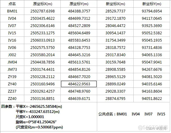 坐标HIS软件架构 坐标系软件_矩阵_08